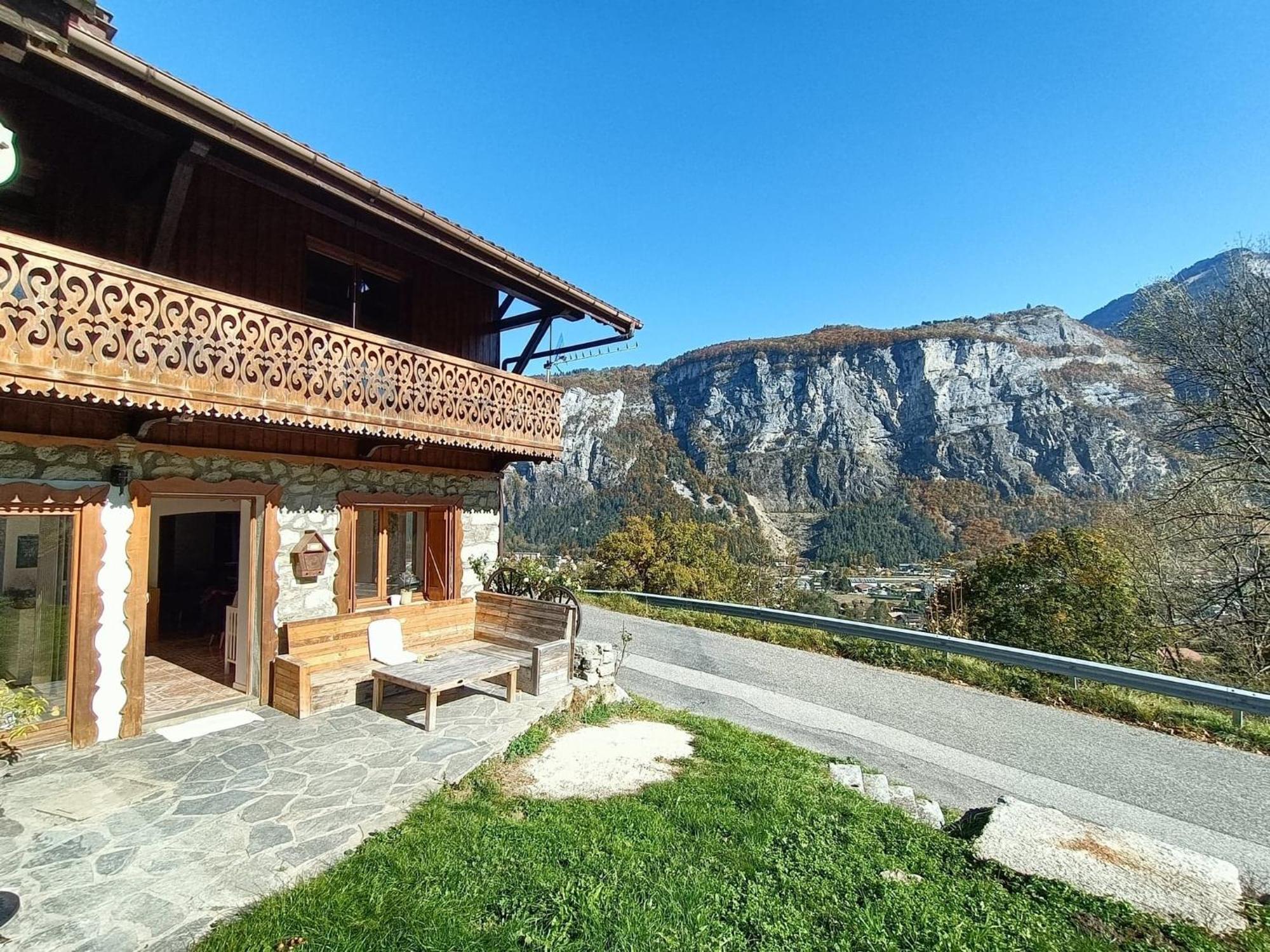 Appartement Cozy 100M2 Dans Chalet Savoyard Magland Exterior photo